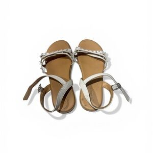 Cat & Jack White and Tan Kids Sandals